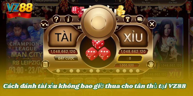 Cách đánh tài xỉu không bao giờ thua cho tân thủ tại VZ88 7 Cách đánh tài xỉu không bao giờ thua cho tân thủ tại VZ88