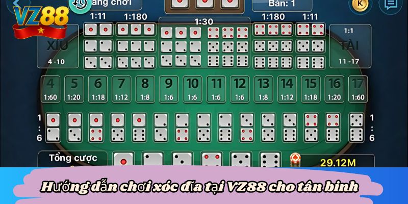 Hướng dẫn chơi xóc đĩa dễ hiểu, thắng to tại VZ88 3 Hướng dẫn chơi xóc đĩa tại VZ88 cho tân binh